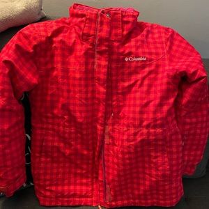 Girls Columbia Omniheat winter coat snowboard jacket